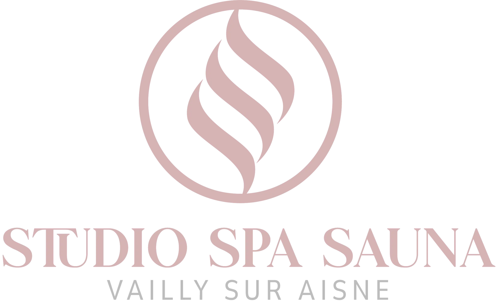 Logo Studio Spa Sauna - Pour Fonds de couleur - PNG - 300dpi